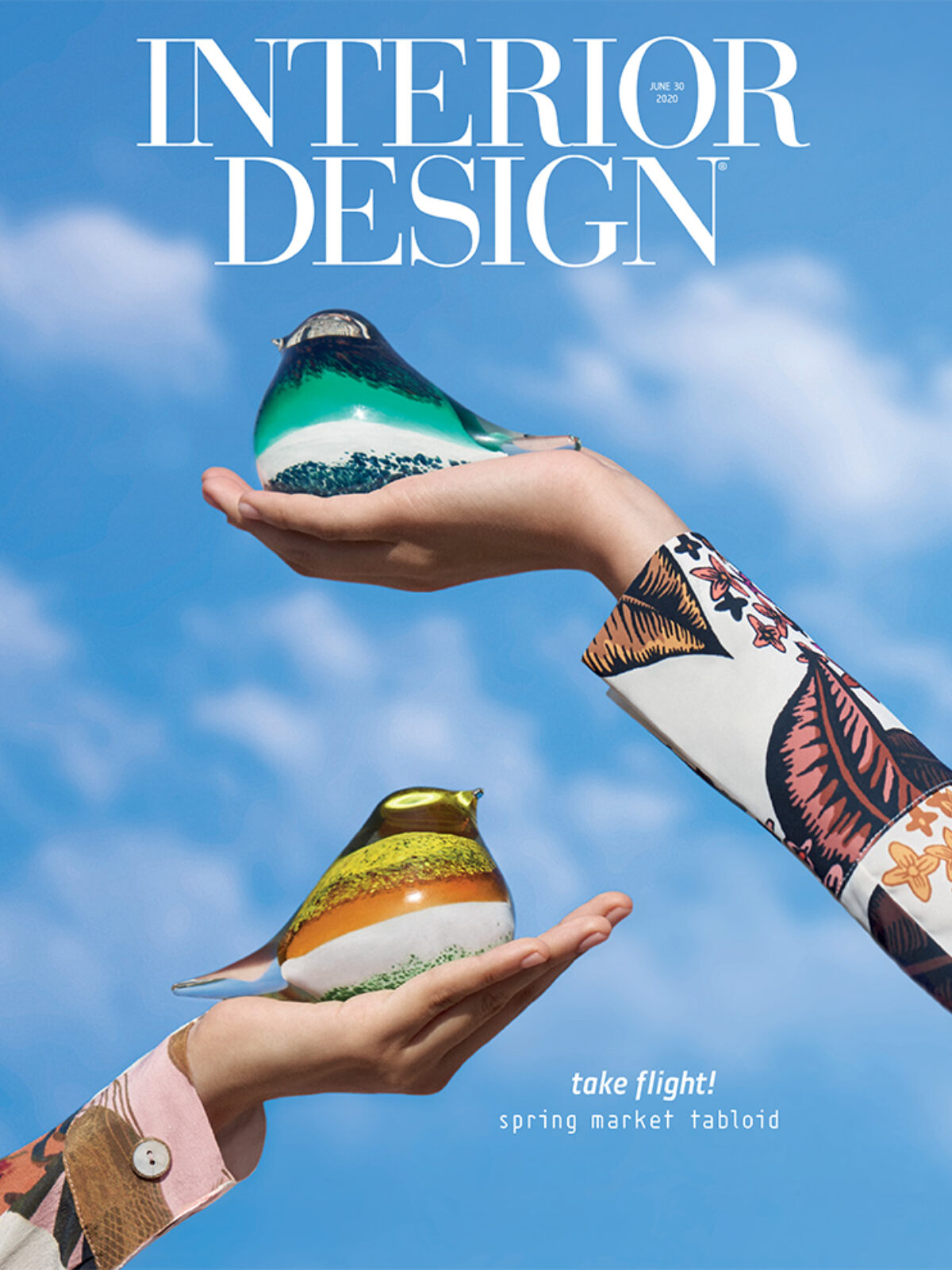 Interior Design Spring Market Tabloid cover 2020