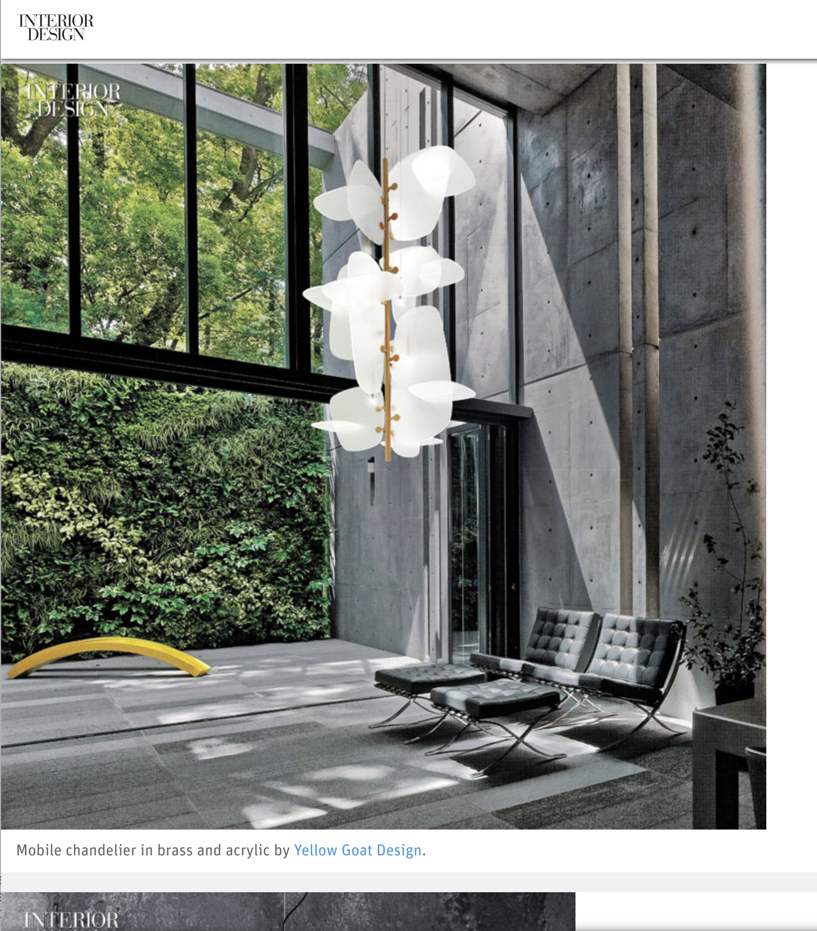 Mobile in Interior Design Magazine - Welcome to Yellow Goat Design